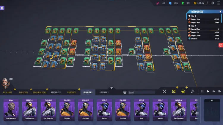 Скриншот Factory Planner — 1
