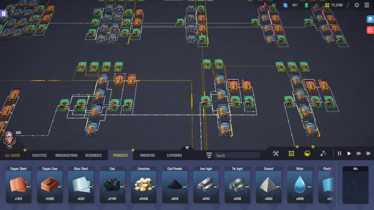 Скриншот Factory Planner — 9