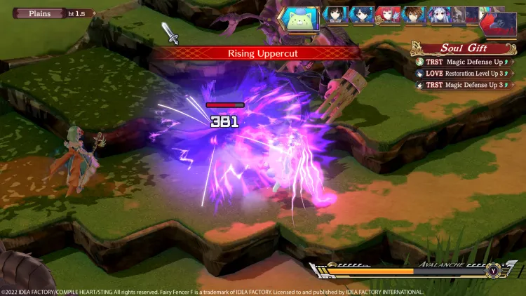 Скриншот Fairy Fencer F: Refrain Chord — 1