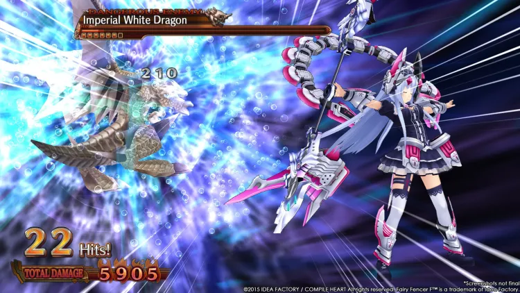Скриншот Fairy Fencer F — 2