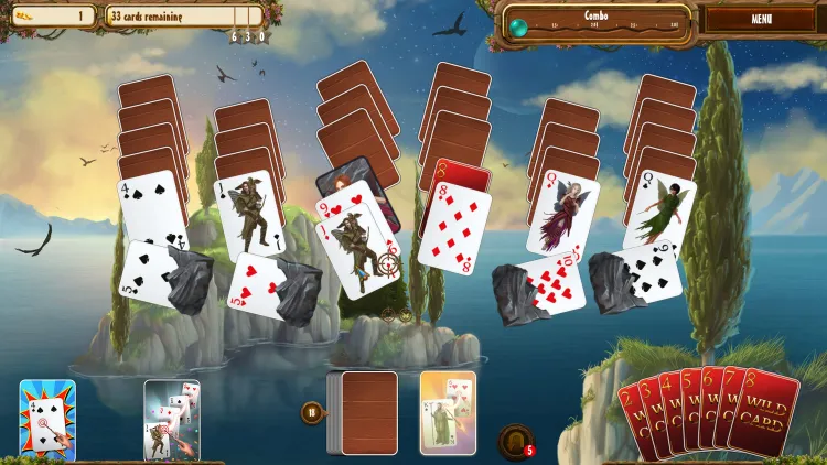 Скриншот Fantasy Quest Solitaire — 2