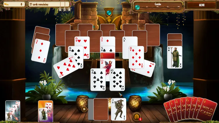 Скриншот Fantasy Quest Solitaire — 5