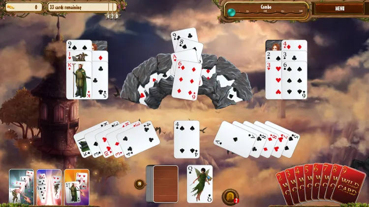 Скриншот Fantasy Quest Solitaire — 6