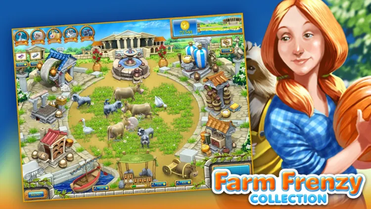 Скриншот Farm Frenzy Collection — 6