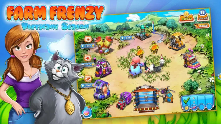 Скриншот Farm Frenzy: Hurricane Season — 1