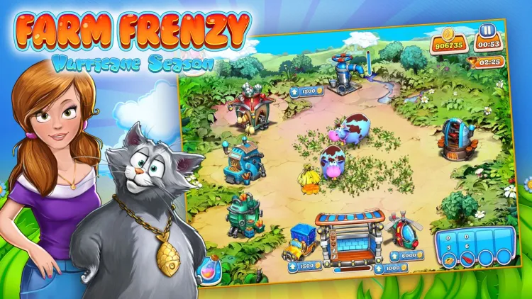Скриншот Farm Frenzy: Hurricane Season — 2