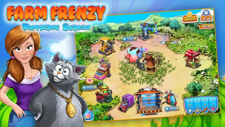 Скриншот Farm Frenzy: Hurricane Season — 3