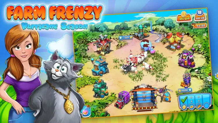 Скриншот Farm Frenzy: Hurricane Season — 4