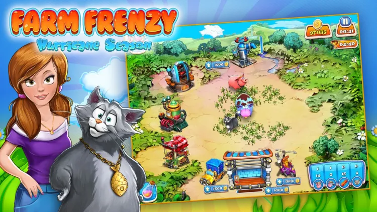 Скриншот Farm Frenzy: Hurricane Season — 6