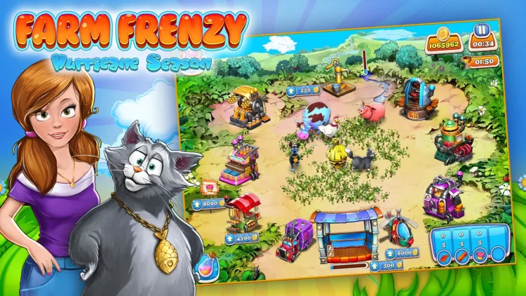 Скриншот Farm Frenzy: Hurricane Season — 7