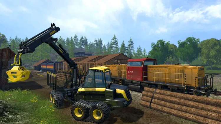 Скриншот Farming Simulator 15 Gold Edition — 5