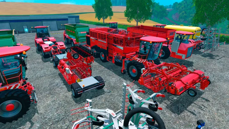 Скриншот Farming Simulator 15 - HOLMER DLC — 1