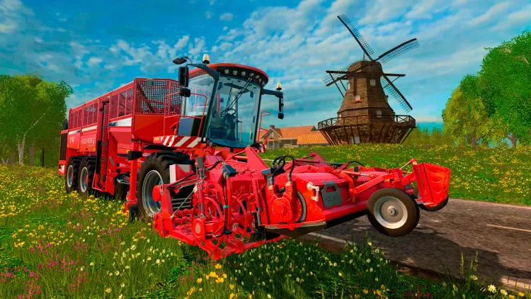 Скриншот Farming Simulator 15 - HOLMER DLC — 2