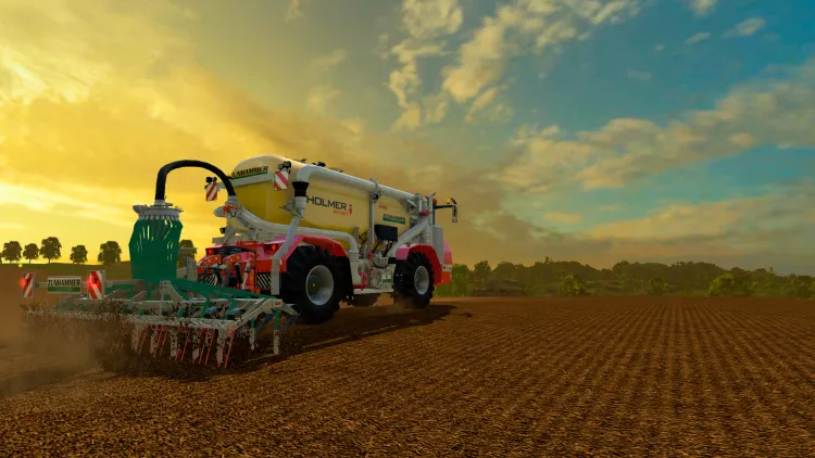 Скриншот Farming Simulator 15 - HOLMER DLC — 3