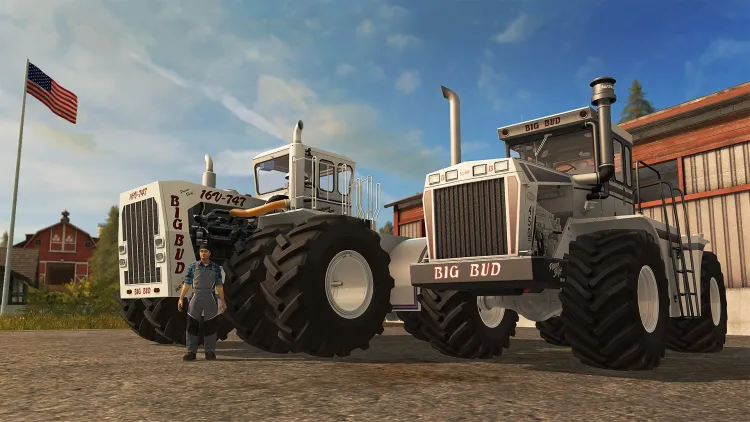 Скриншот Farming Simulator 17 - Big Bud Pack DLC — 4