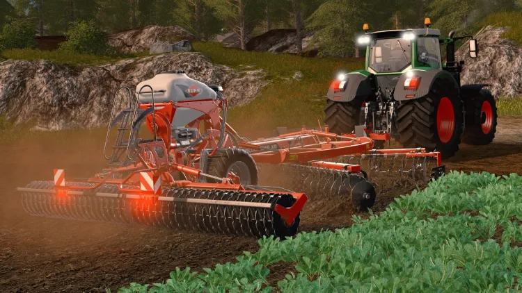 Скриншот Farming Simulator 17 - KUHN Equipment Pack DLC — 4