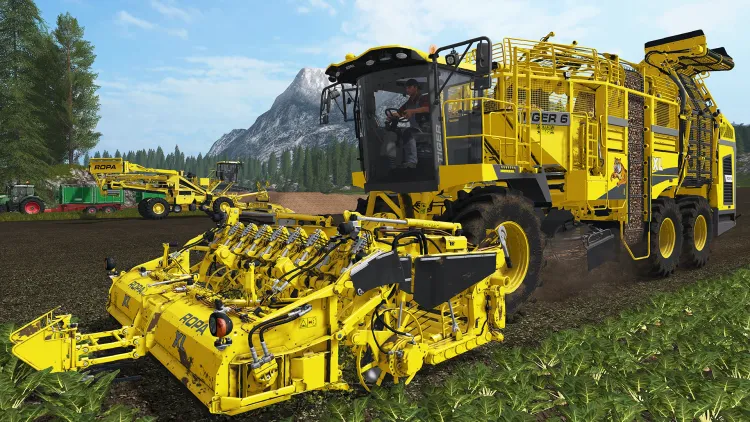 Скриншот Farming Simulator 17 - ROPA Pack DLC — 2