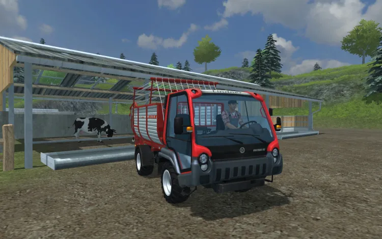 Скриншот Farming Simulator 2013: Lindner Unitrac DLC — 2
