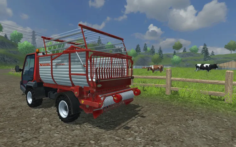 Скриншот Farming Simulator 2013: Lindner Unitrac DLC — 3
