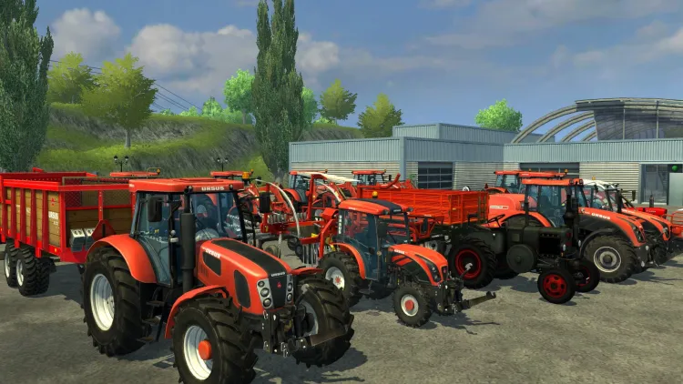Скриншот Farming Simulator 2013: Ursus DLC — 1