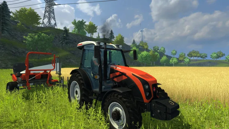 Скриншот Farming Simulator 2013: Ursus DLC — 2