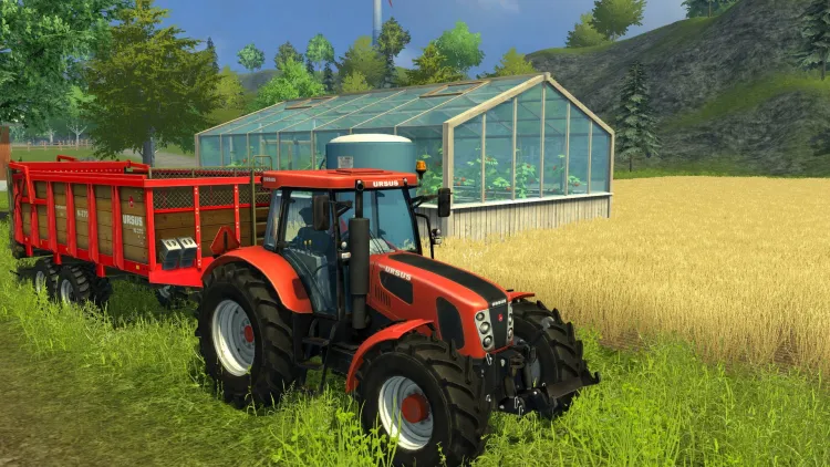 Скриншот Farming Simulator 2013: Ursus DLC — 4