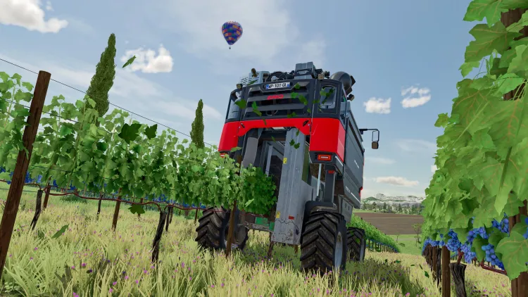 Скриншот Farming Simulator 22 - ERO Grapeliner Series 7000 DLC — 3