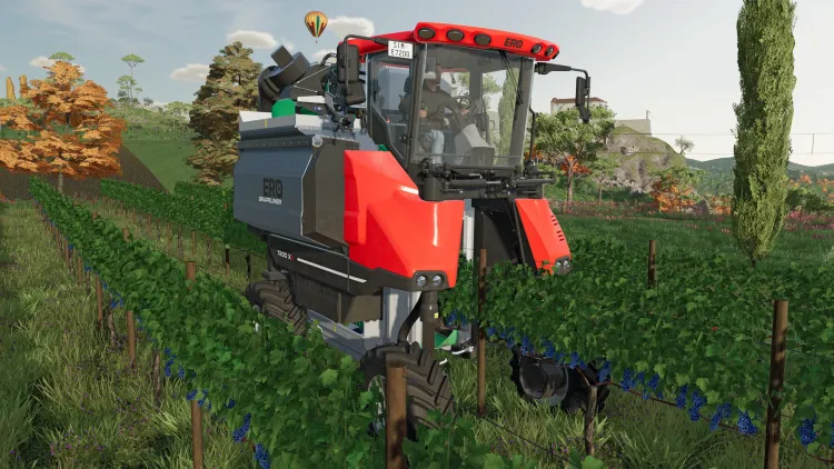Скриншот Farming Simulator 22 - ERO Grapeliner Series 7000 DLC — 6