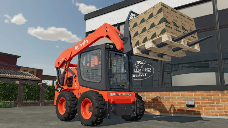 Скриншот Farming Simulator 22 - Kubota Pack DLC — 1