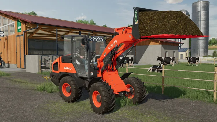 Скриншот Farming Simulator 22 - Kubota Pack DLC — 2