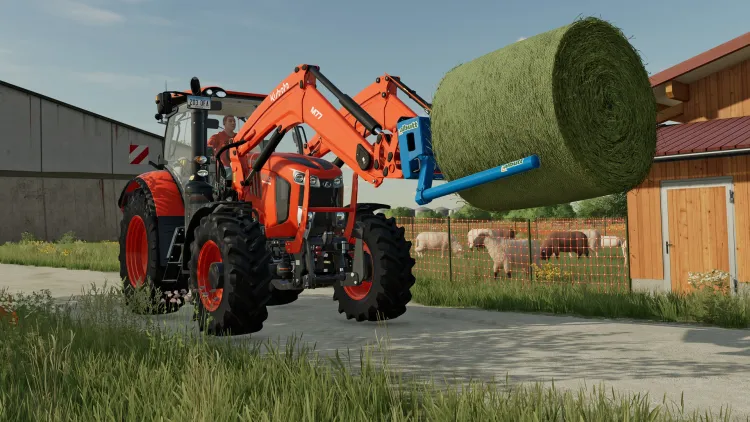 Скриншот Farming Simulator 22 - Kubota Pack DLC — 9