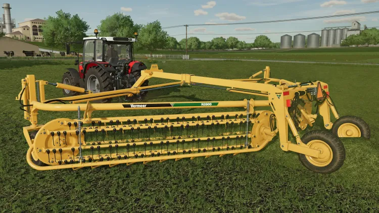 Скриншот Farming Simulator 22 - Vermeer Pack DLC — 1