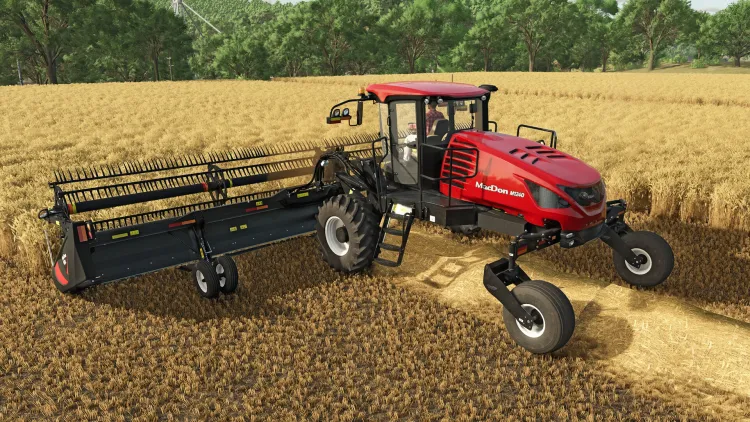 Скриншот Farming Simulator 25 - MacDon Pack DLC — 1