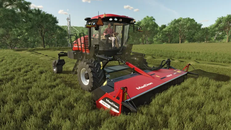 Скриншот Farming Simulator 25 - MacDon Pack DLC — 2