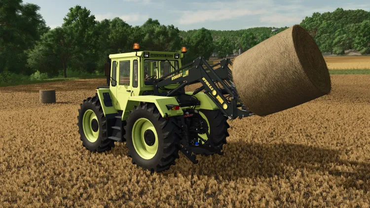 Скриншот Farming Simulator 25 - Mercedes-Benz Trucks Pack DLC — 1