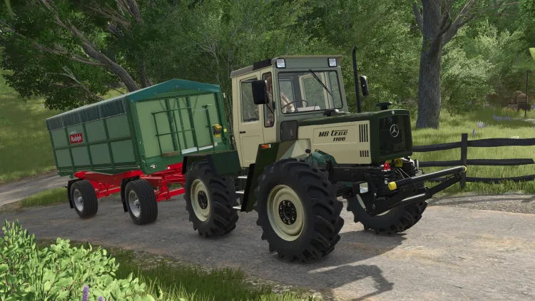 Скриншот Farming Simulator 25 - Mercedes-Benz Trucks Pack DLC — 3