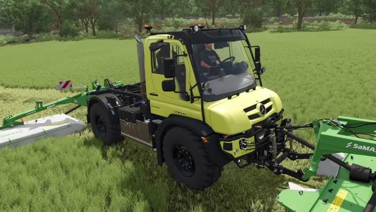Скриншот Farming Simulator 25 - Mercedes-Benz Trucks Pack DLC — 6