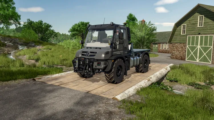 Скриншот Farming Simulator 25 - Mercedes-Benz Trucks Pack DLC — 7