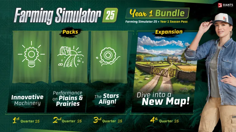 Скриншот Farming Simulator 25 - Year 1 Bundle DLC — 6