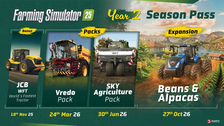Скриншот Farming Simulator 25 - Year 2 Season Pass — 9