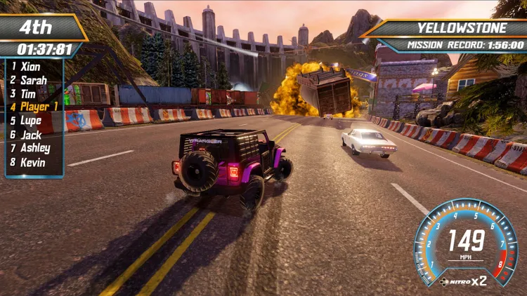 Скриншот Fast & Furious: Arcade Edition (Nintendo Switch - Цифровая версия) (EU) — 3