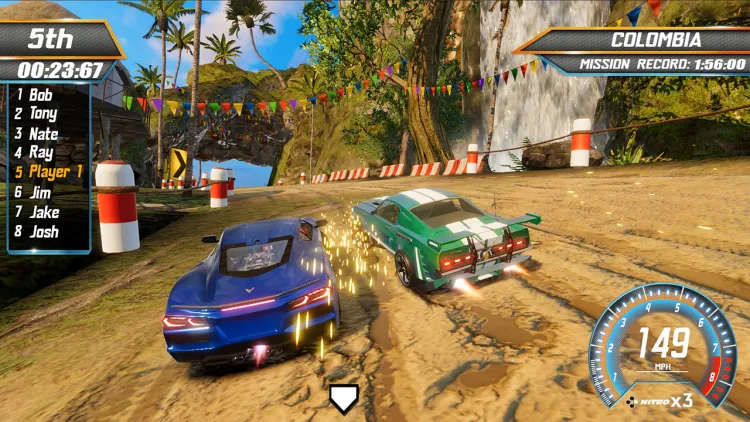 Скриншот Fast & Furious: Arcade Edition (Nintendo Switch - Цифровая версия) (EU) — 4