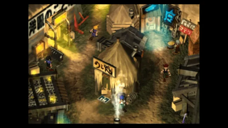Скриншот Final Fantasy VII (Nintendo Switch - Цифровая версия) (EU) — 1