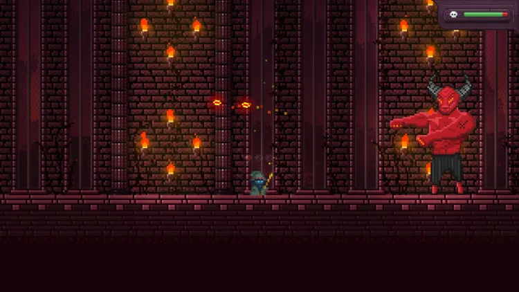 Скриншот Fireball Wizard — 1