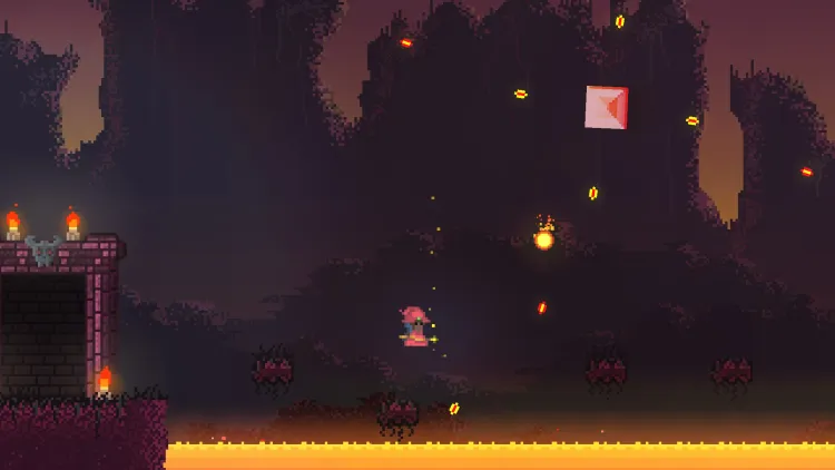 Скриншот Fireball Wizard — 2