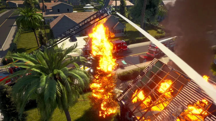 Скриншот Firefighting Simulator - The Squad (Версия для СНГ [ Кроме РФ и РБ ]) — 1