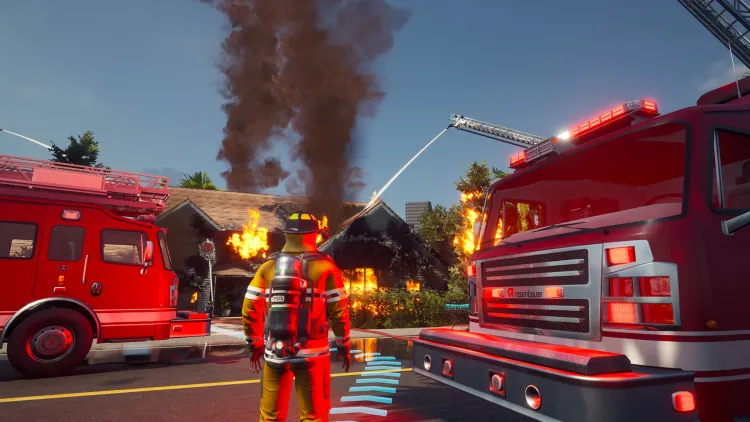 Скриншот Firefighting Simulator - The Squad (Версия для СНГ [ Кроме РФ и РБ ]) — 3