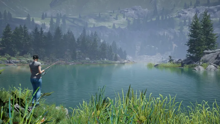 Скриншот Fishing Sim World: Quad Lake Pass — 4