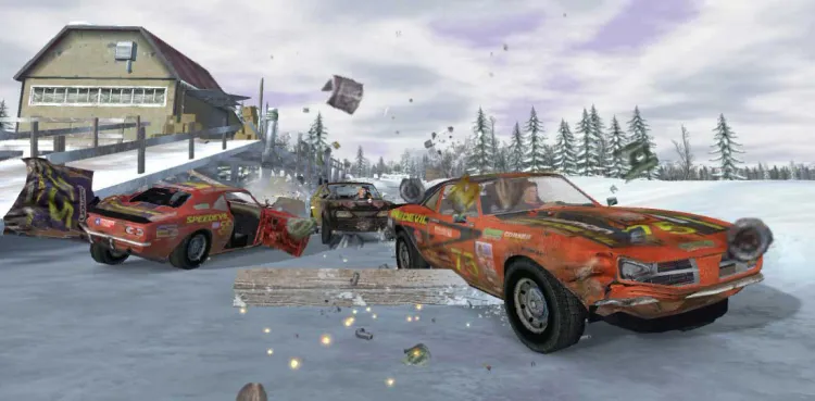 Скриншот Flatout — 4