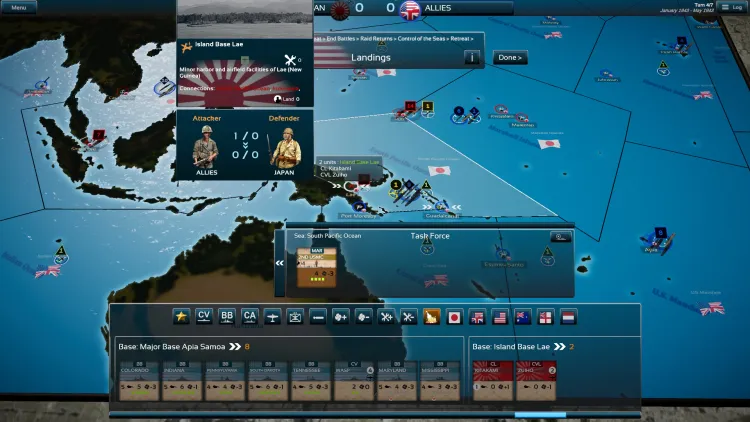 Скриншот Fleet Commander: Pacific — 1